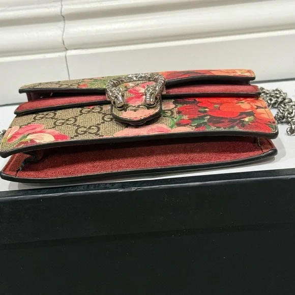 GUCCI Blooms Dionysus small crossbody with key Cles inside. In pristine cond. - Picture 3 of 6